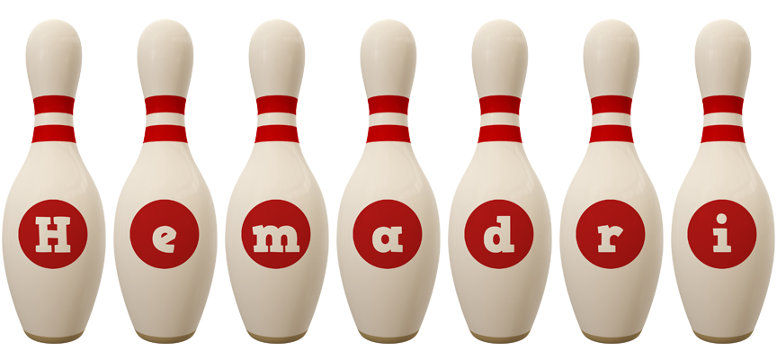 Hemadri bowling-pin logo