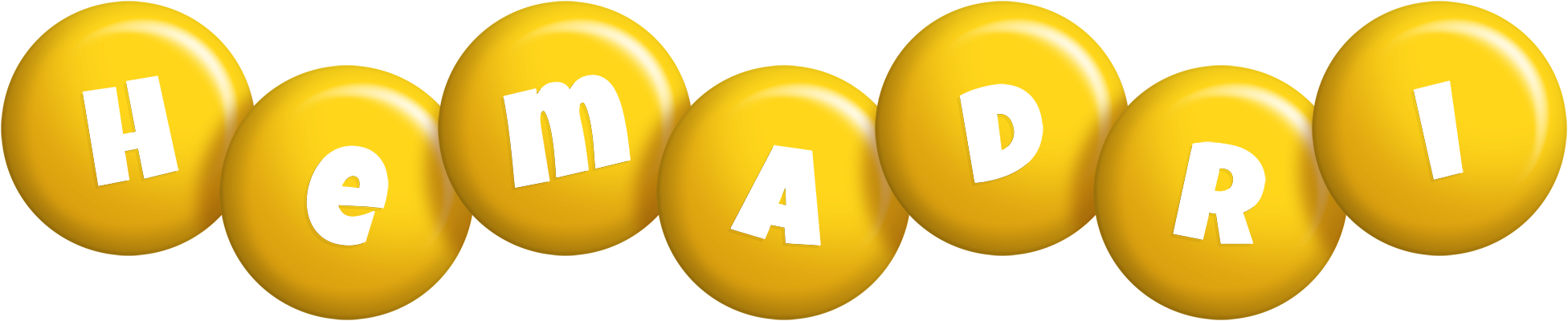 Hemadri candy-yellow logo