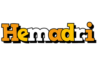 Hemadri cartoon logo