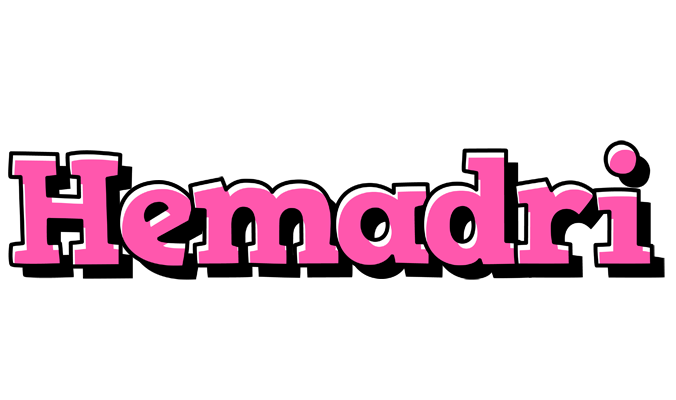 Hemadri girlish logo