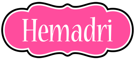 Hemadri invitation logo