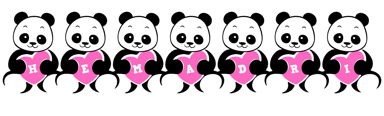 Hemadri love-panda logo