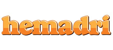 Hemadri orange logo