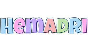 Hemadri pastel logo