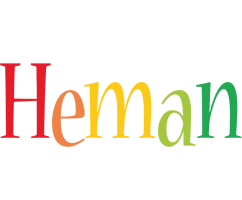 Heman birthday logo