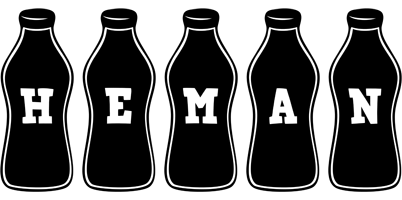 Heman bottle logo