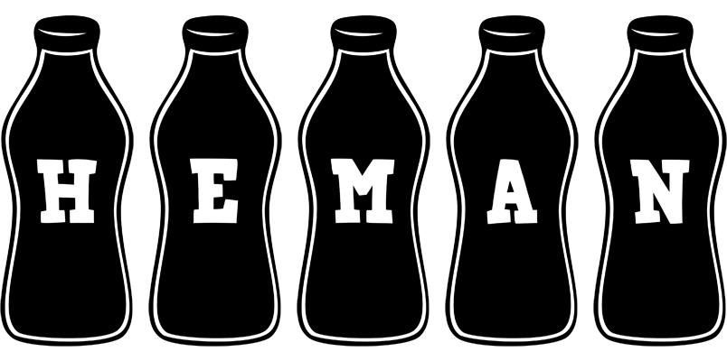 Heman bottle logo