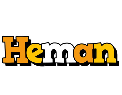 Heman cartoon logo