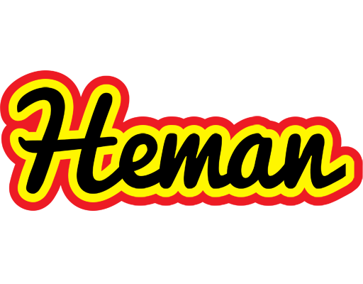 Heman flaming logo