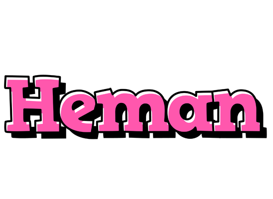 Heman girlish logo