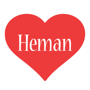 Heman love logo