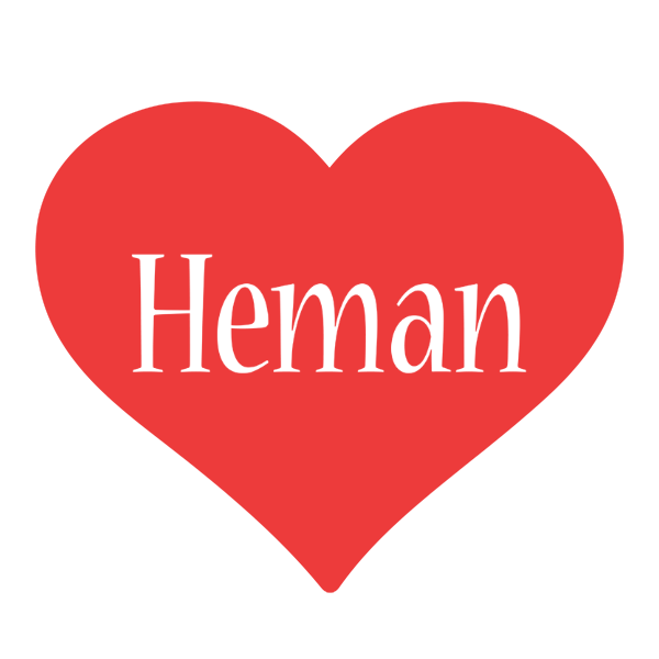 Heman love logo