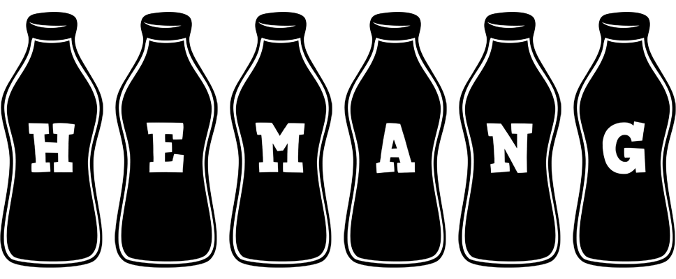 Hemang bottle logo