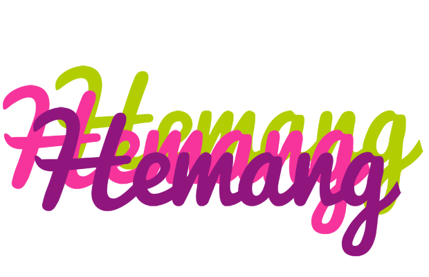 Hemang flowers logo