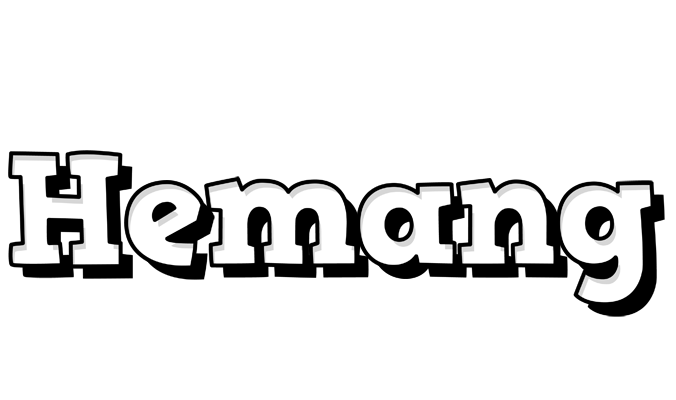 Hemang snowing logo