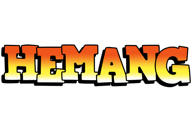 Hemang sunset logo