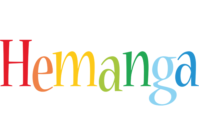 Hemanga birthday logo