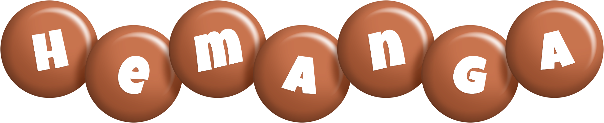 Hemanga candy-brown logo