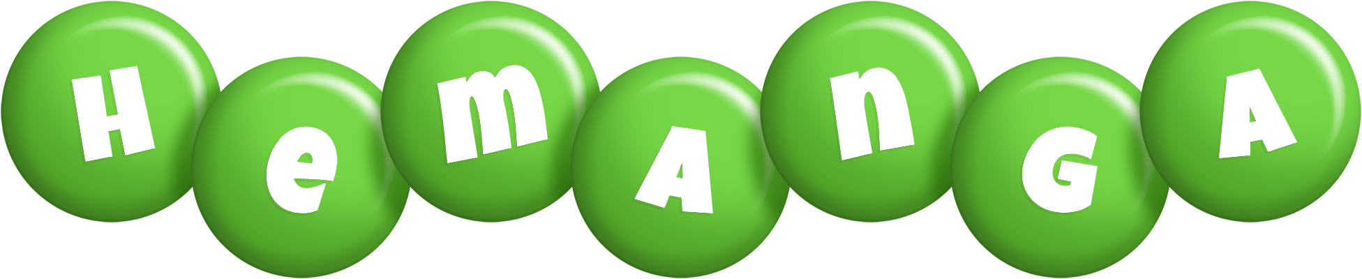Hemanga candy-green logo