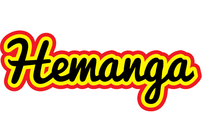 Hemanga flaming logo