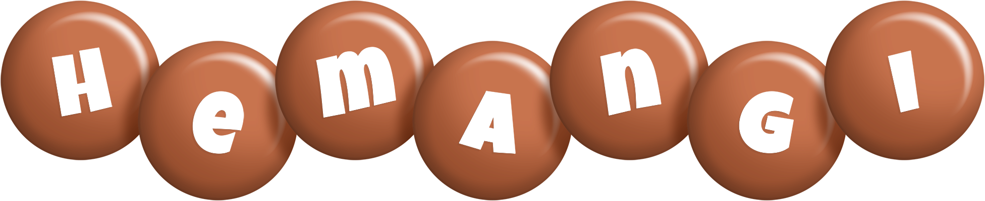 Hemangi candy-brown logo