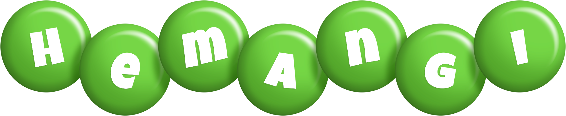 Hemangi candy-green logo