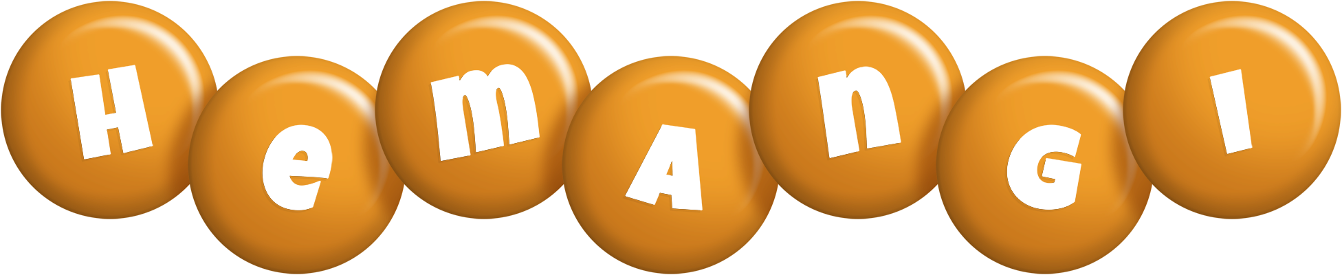 Hemangi candy-orange logo