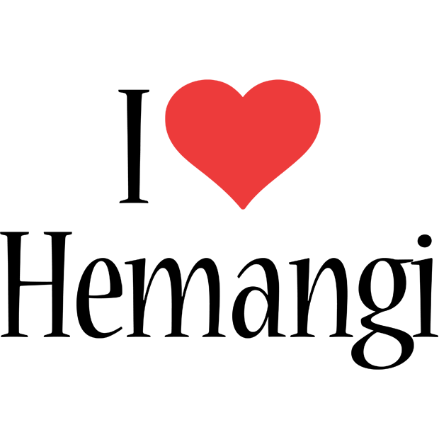 Hemangi i-love logo