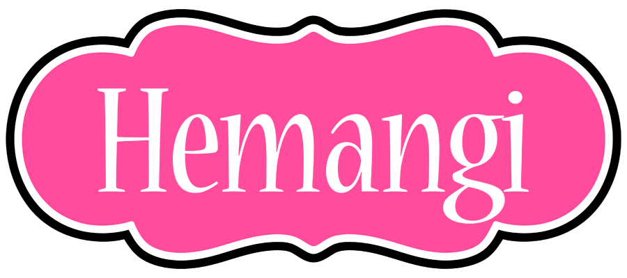 Hemangi invitation logo