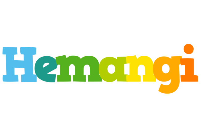 Hemangi rainbows logo