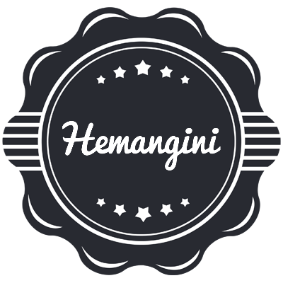 Hemangini badge logo
