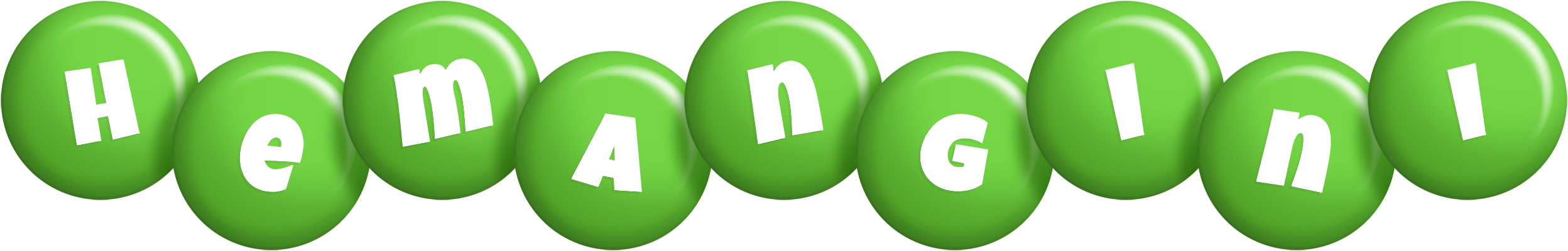Hemangini candy-green logo