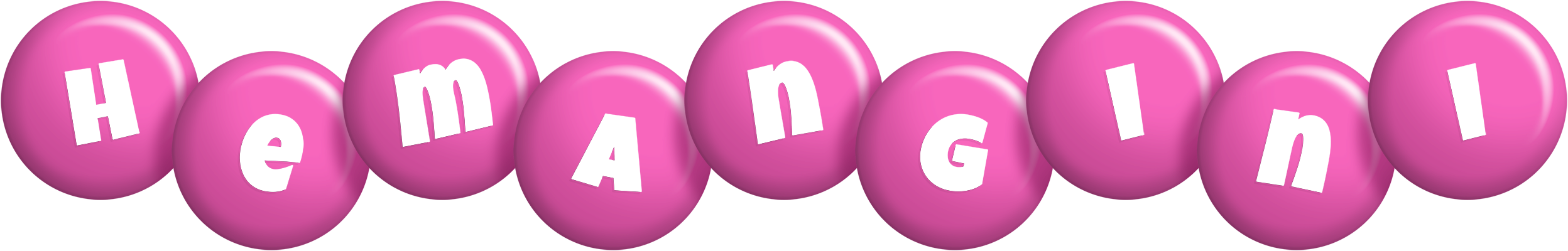 Hemangini candy-pink logo