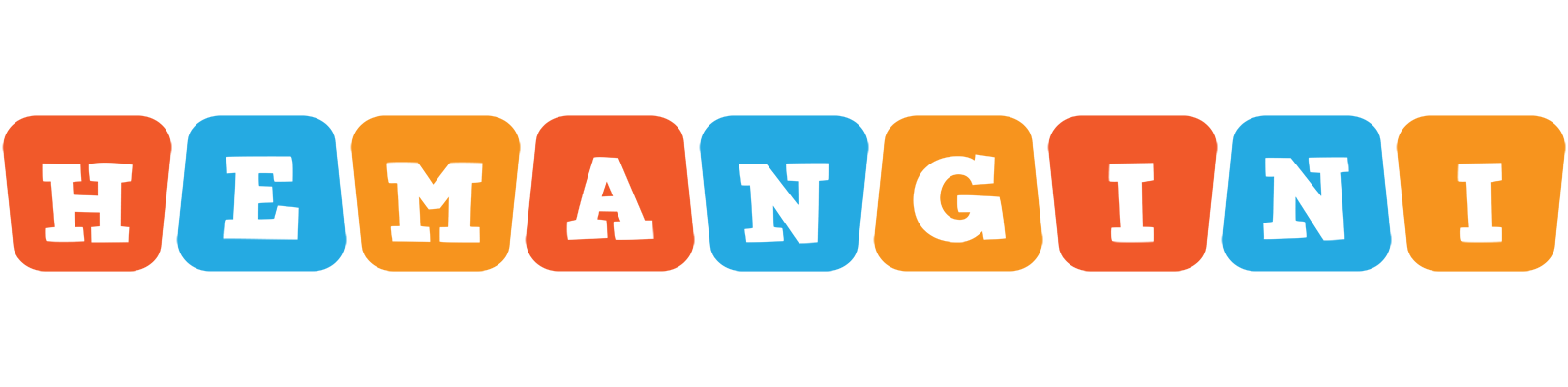 Hemangini comics logo