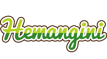 Hemangini golfing logo