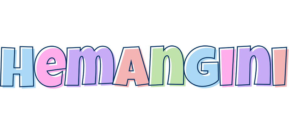 Hemangini pastel logo