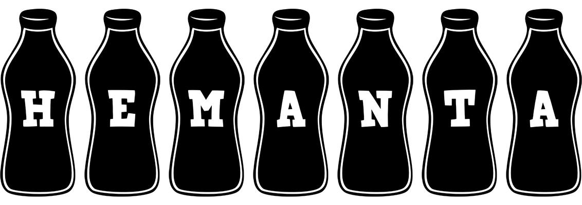 Hemanta bottle logo