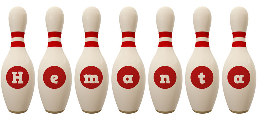 Hemanta bowling-pin logo