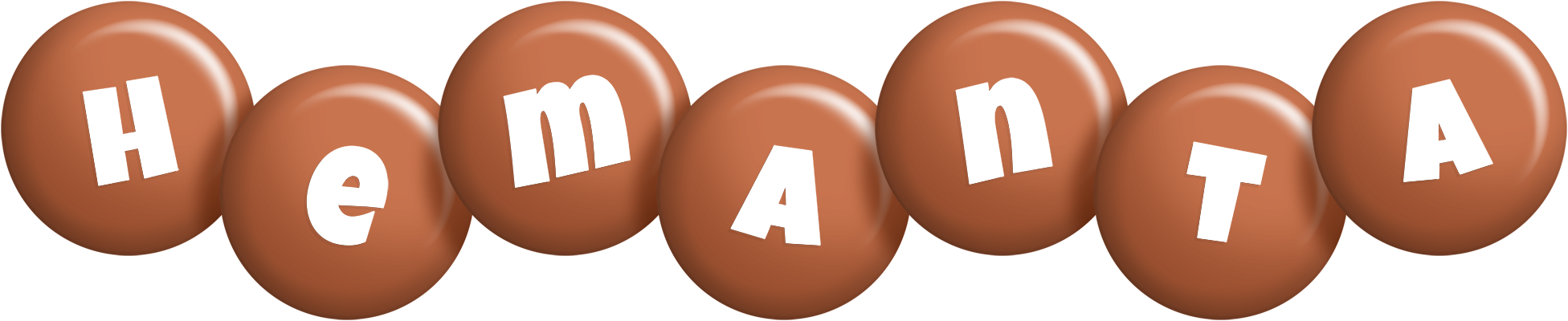 Hemanta candy-brown logo