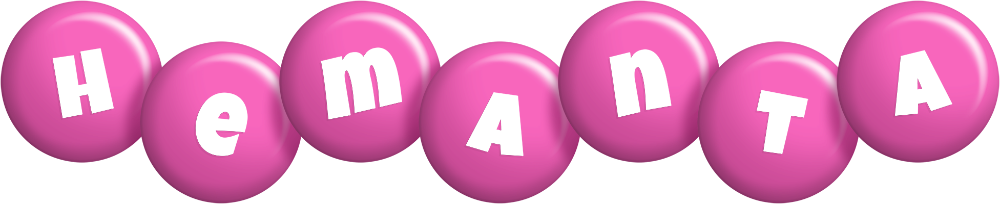 Hemanta candy-pink logo