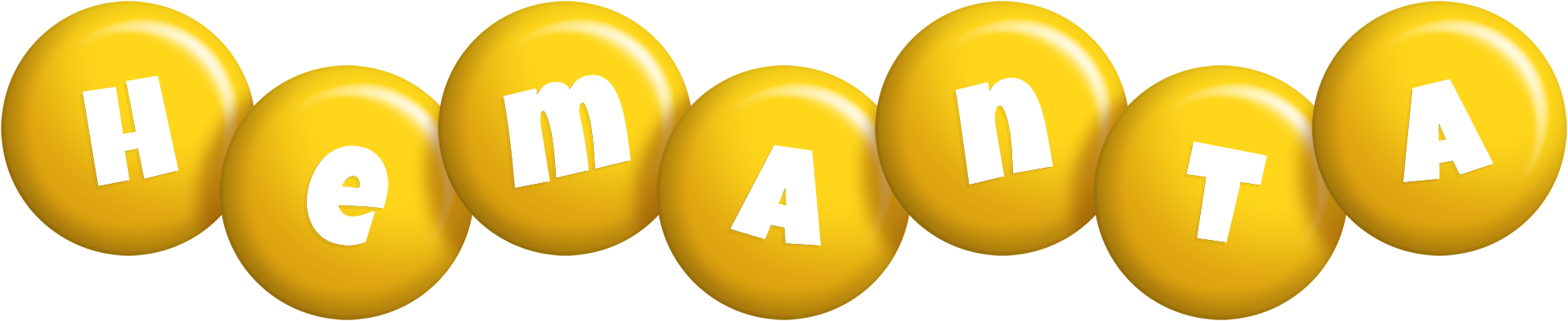 Hemanta candy-yellow logo