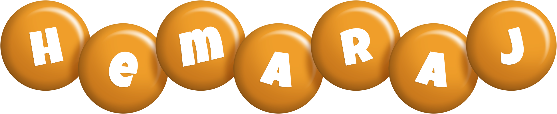 Hemaraj candy-orange logo