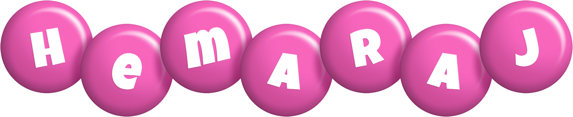 Hemaraj candy-pink logo