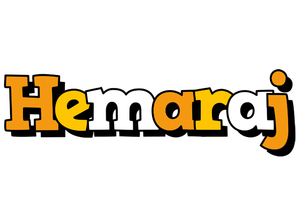 Hemaraj cartoon logo