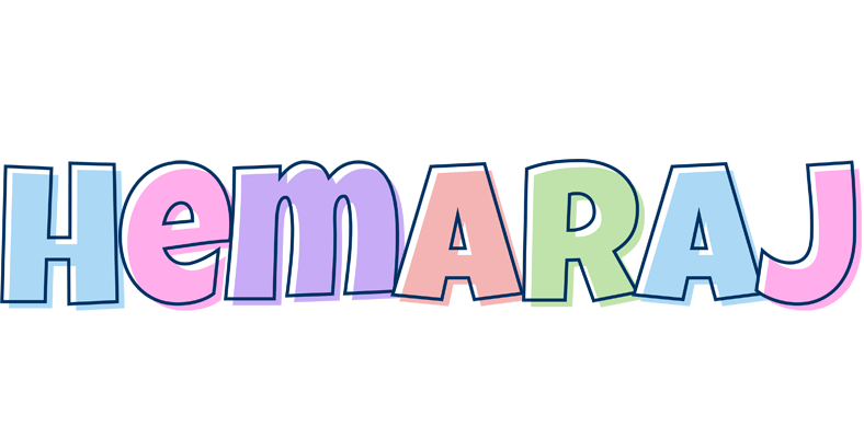 Hemaraj pastel logo