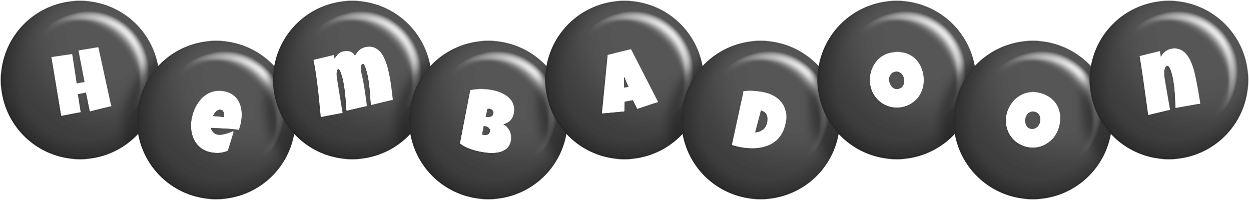 Hembadoon candy-black logo