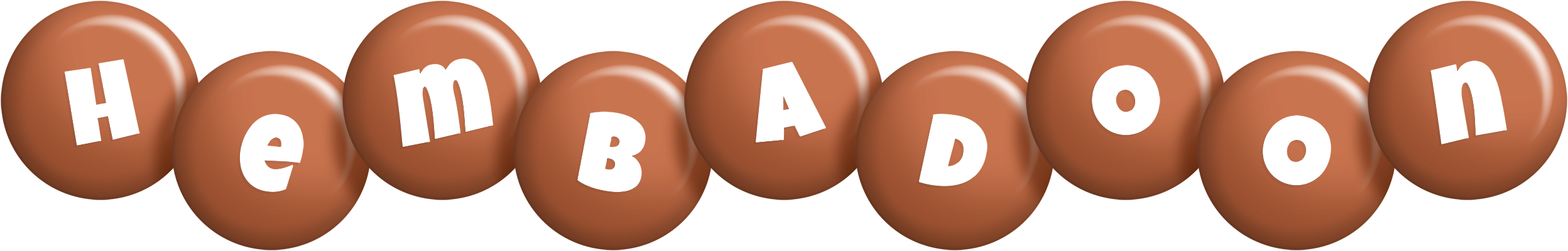 Hembadoon candy-brown logo