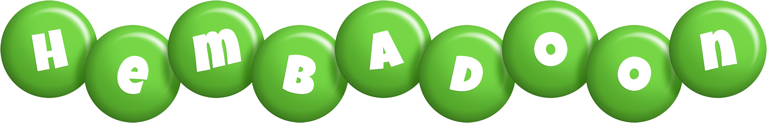 Hembadoon candy-green logo