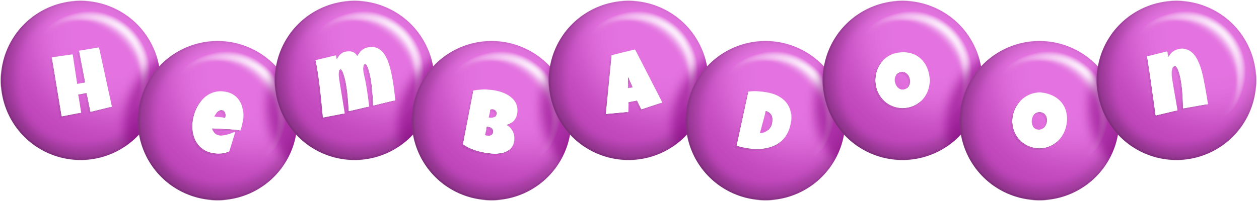 Hembadoon candy-purple logo