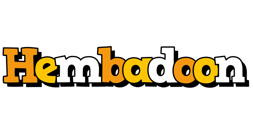 Hembadoon cartoon logo